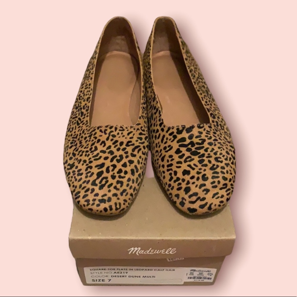 Madewell Leopard Ballet Flats